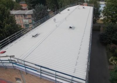 linee vita su edificio